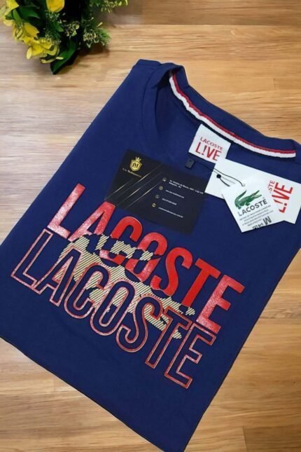 Camisa Lacoste M Peruana 40.1 com Elastano