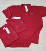 Camisa Gola Polo Lacoste Masculina Piquet Vermelho G