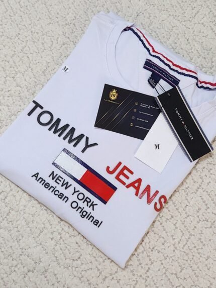 Camisa Tommy Hilfiger M Peruana 401 Com Elastano 2