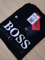 Camisa Hugo Boss G Peruana com Elastano Masculina