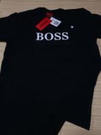 Camisa Hugo Boss GG Peruana com Elastano Masculina